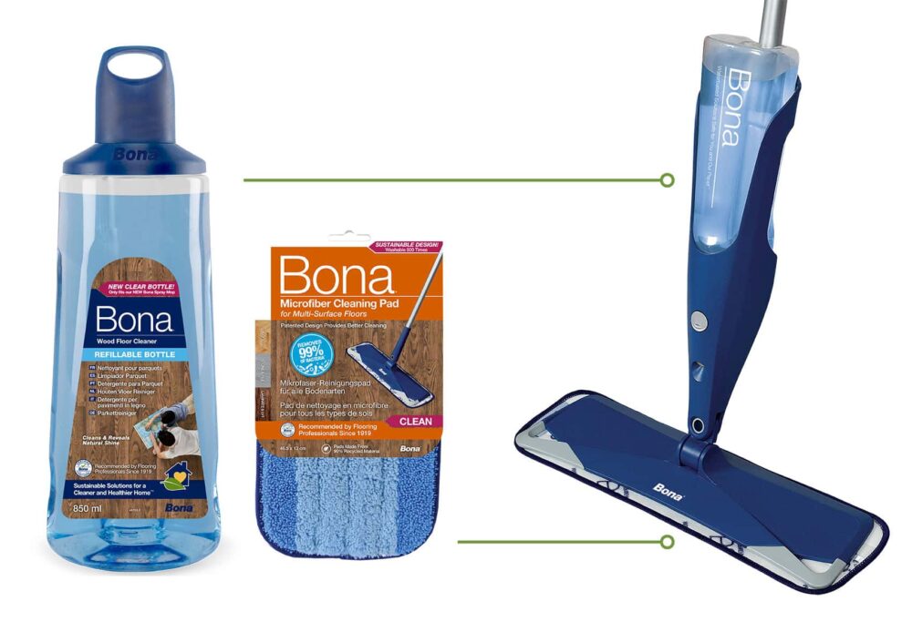 Bona Wood Floor Spray Mop Kit pointers