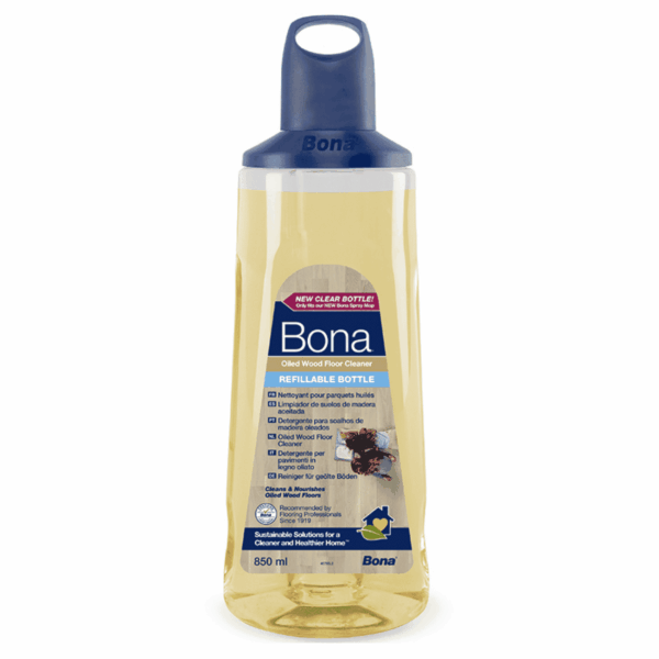Bona Wood Floor Cleaner 850 ML Mop Refill for Oiled Floors (2022)
