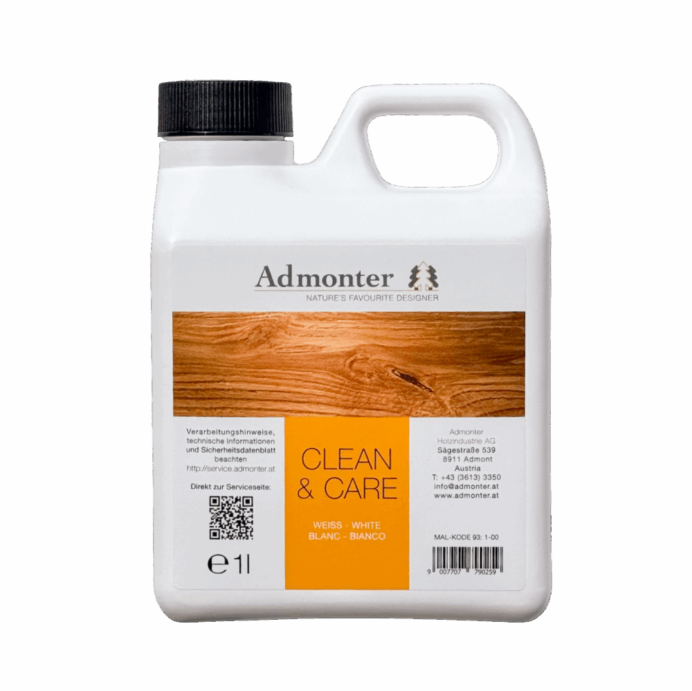 Admonter Specialist White Wood Floor Soap for Oiled or Lacquered Floors