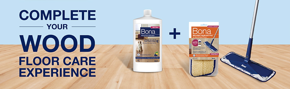 Bona Wood Floor Refresher 1 Litre for Lacquered Floors - Image 2