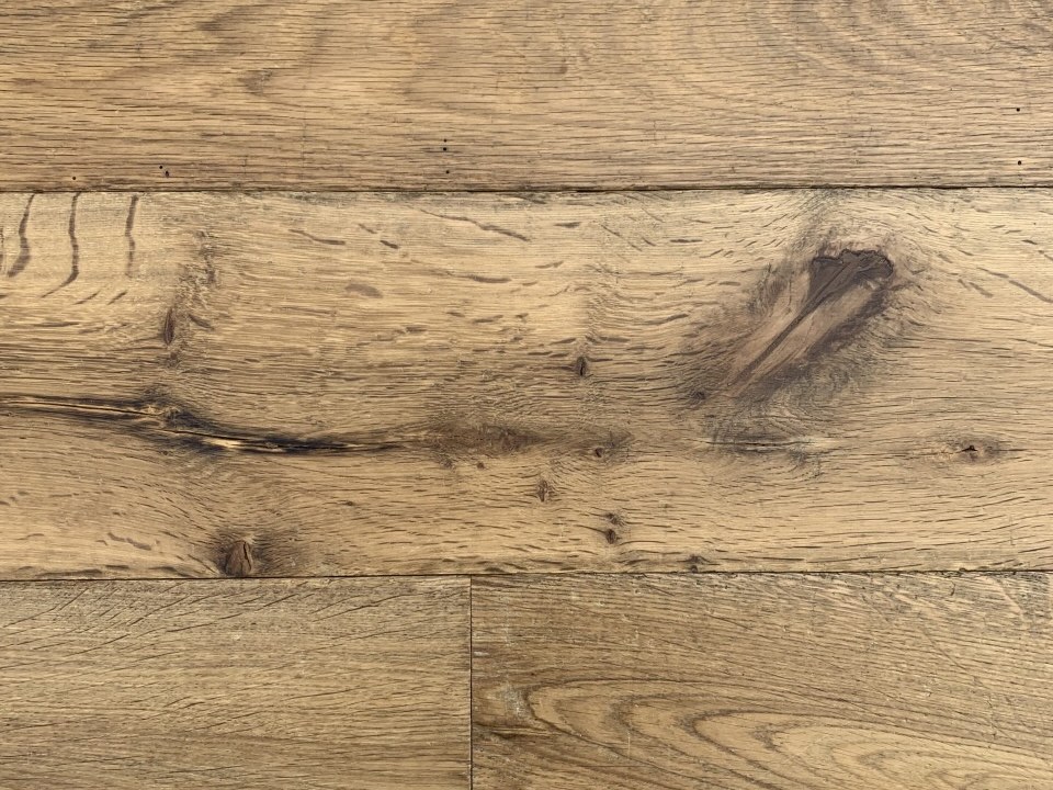 Oiled timber floor with a matt, natural finish and open grain — an example of an oiled wood floor finish.